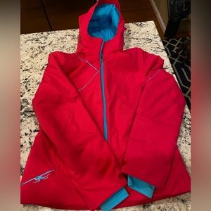 Spyder Women’s Project Jacket size 8 but fits more like a 6 in Reddish Pink